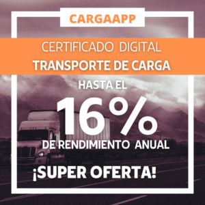 CargaApp - Certificado Digital de Inversión